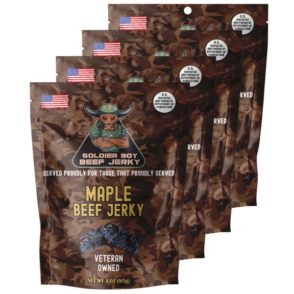 Maple Beef Jerky - 3oz - 4 pack