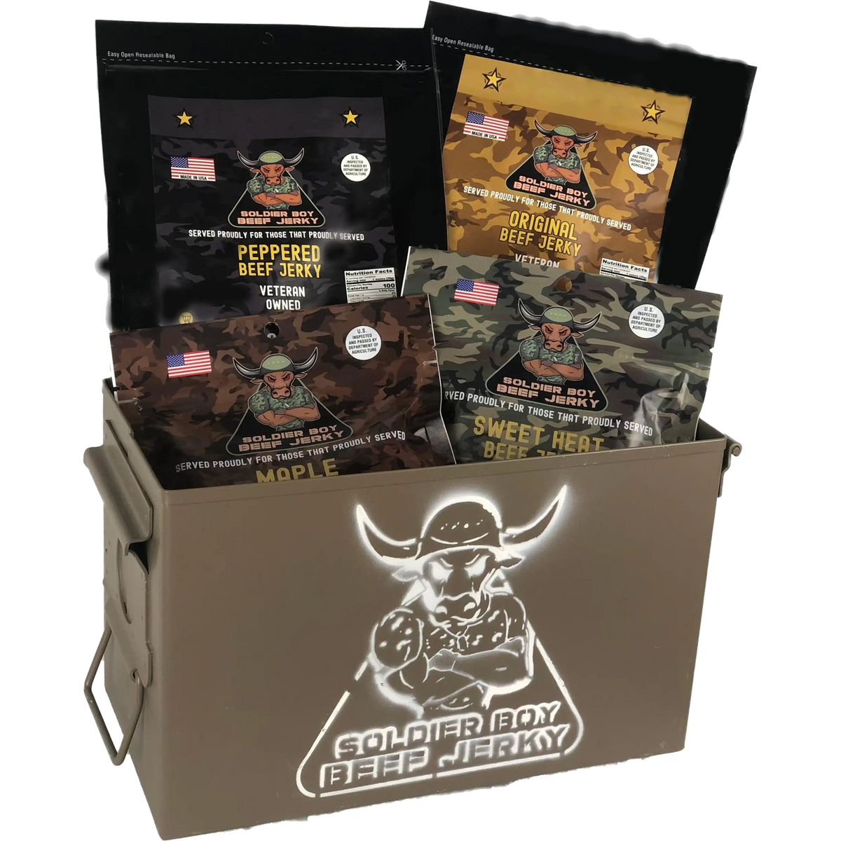 Ammo Can - .50 Cal – Soldier Boy Beef Jerky