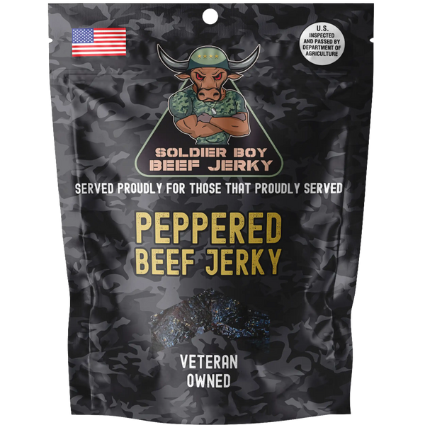 Peppered Soldier Boy Beef Jerky - America's Jerky