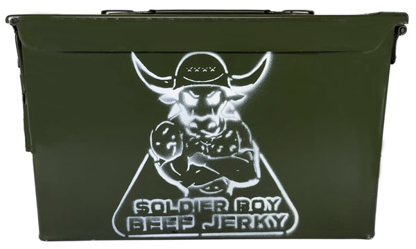 Soldier Boy Beef Jerky Ammo Can - .50 Cal - Soldier Boy Beef Jerky - Soldier Boy Beef Jerky