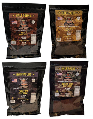 Half Pound Bags | Soldier Boy Beef Jerky
