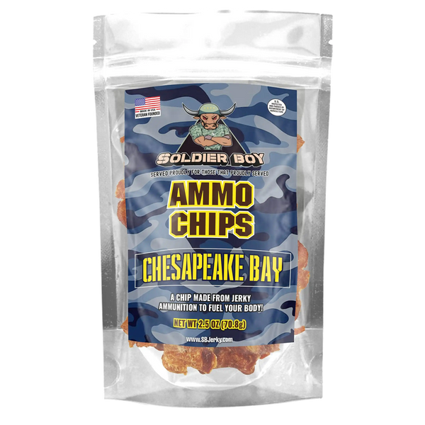 Ammo Chips - Chesapeake Bay Flavor - 2.5 oz Bag