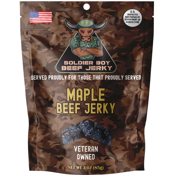 Maple Beef Jerky - 3oz - 4 pack