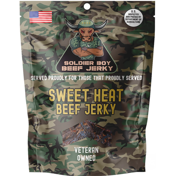 Sweet Heat Soldier Boy Beef Jerky - America's Jerky