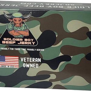 Camo Gift Box / Care Package - Soldier Boy Beef Jerky - Soldier Boy Beef Jerky