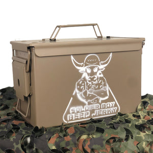 Soldier Boy Beef Jerky Ammo Can - .50 Cal - Soldier Boy Beef Jerky - Soldier Boy Beef Jerky